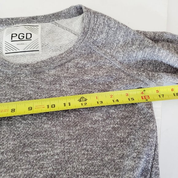 UO PGD Grey Cotton Sweatshirt Dress - Picture 8 of 10